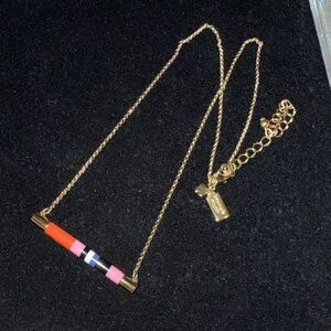 Kate Spade Colorful Bar Pendant Necklace